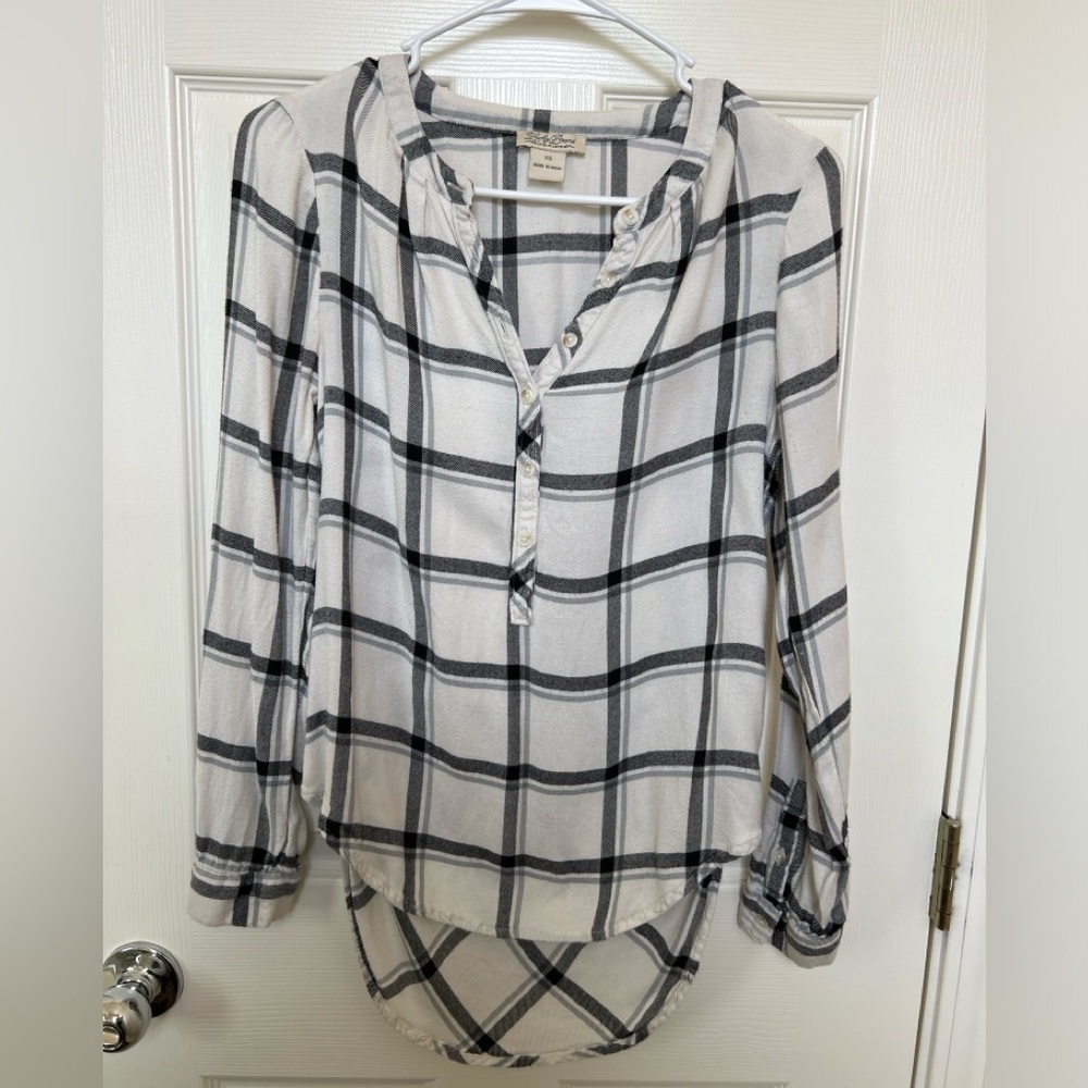 Lucky brand plaid top